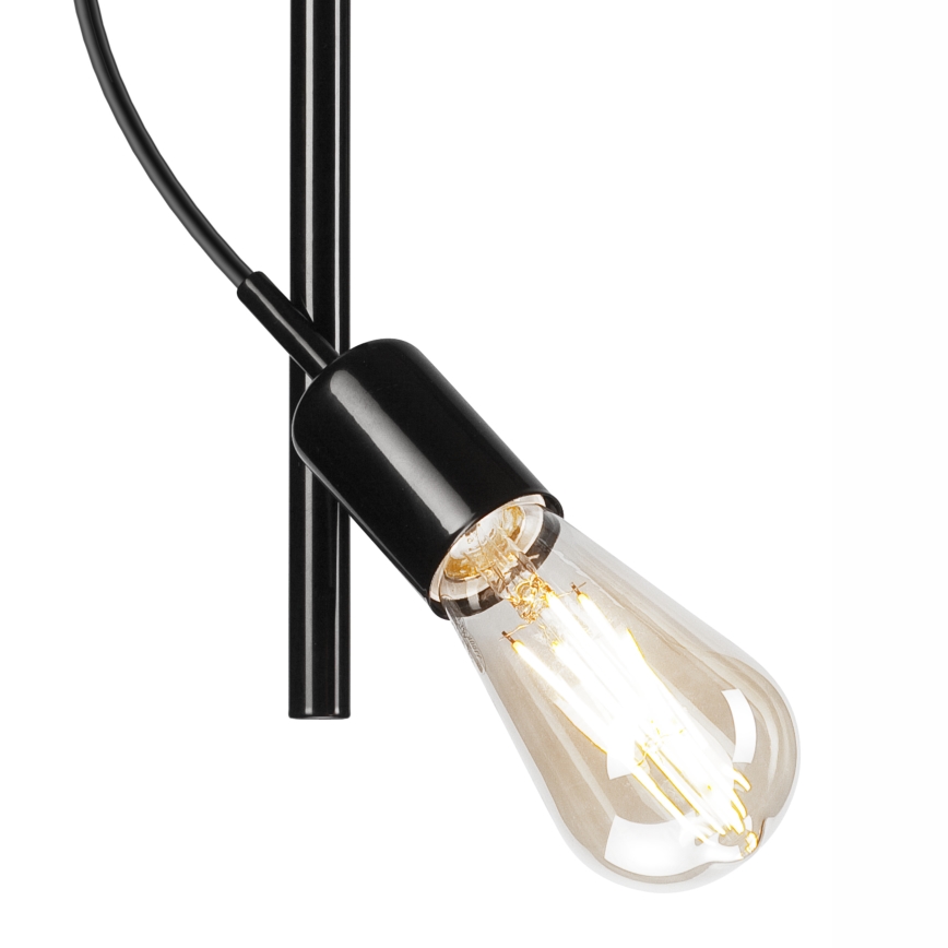 Candelabro suspenso TARO 1xE27/60W/230V preto