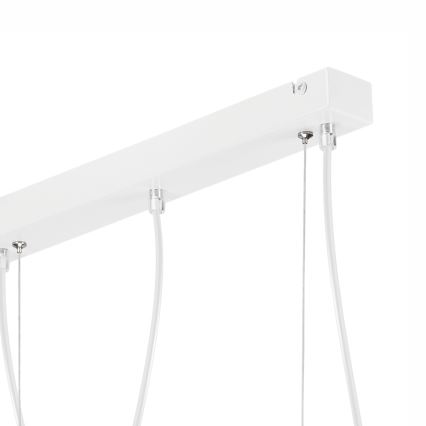 Candelabro suspenso TARO 3xE27/60W/230V branco