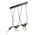 Candelabro suspenso TARO 5xE27/60W/230V preto