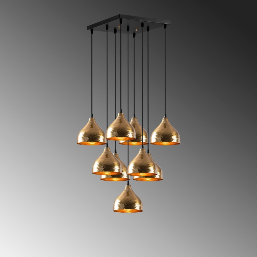 Candelabro suspenso TATTOO 9xE27/40W/230V