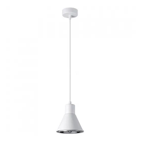 Candelabro suspenso TAZILA 1xES111/60W/230V branco