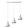 Candelabro suspenso TAZILA 3xES111/60W/230V branco