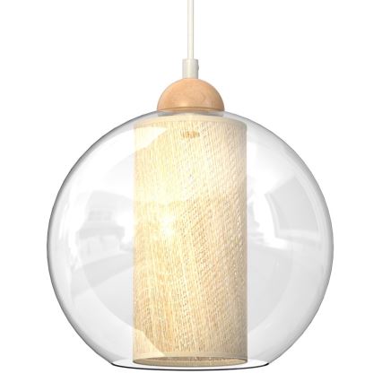 Candelabro suspenso TELA 1xE27/60W/230V d. 25 cm