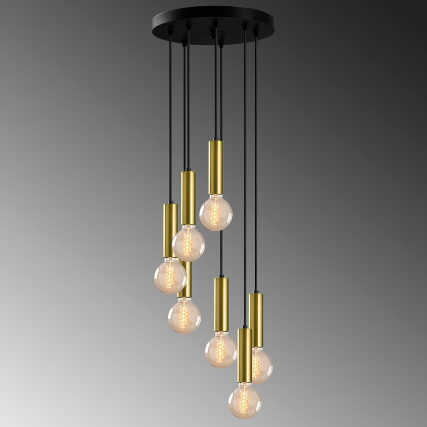 Candelabro suspenso TEMPO 7xE27/40W/230V