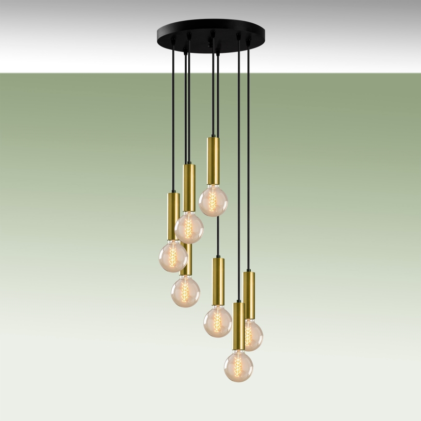 Candelabro suspenso TEMPO 7xE27/40W/230V