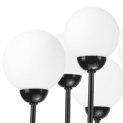 Candelabro suspenso TIFFY 5xG9/5W/230V preto