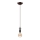 Candelabro suspenso TINA 1xE27/60W/230V bronze