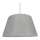 Candelabro suspenso TIZIANO 1xE27/60W/230V cinzento
