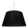 Candelabro suspenso TIZIANO 1xE27/60W/230V preto