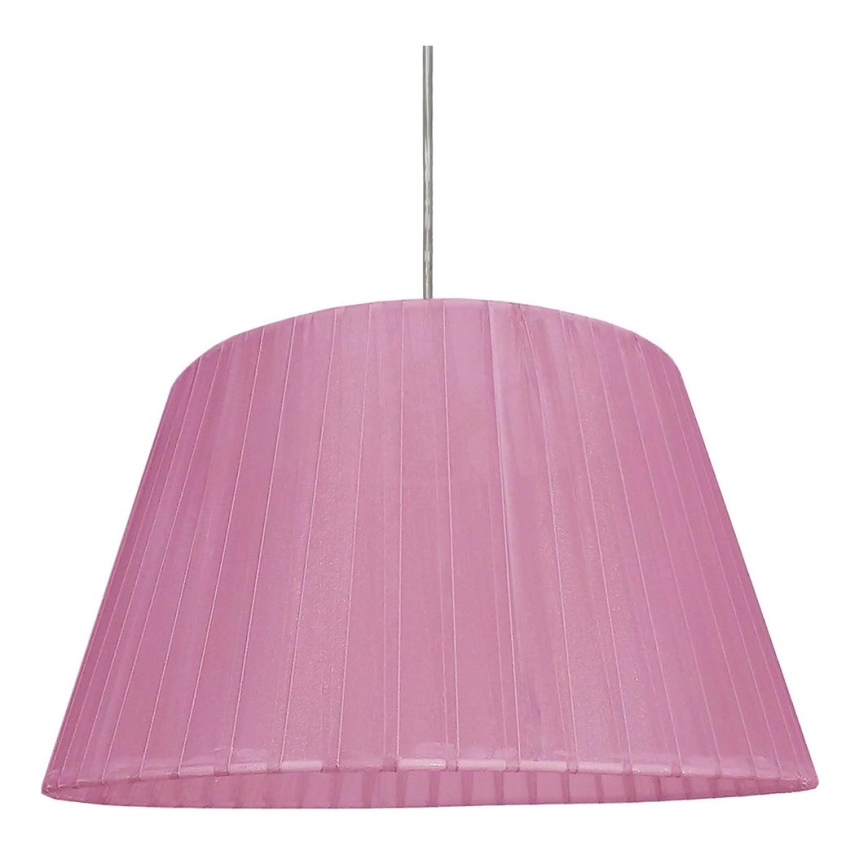 Candelabro suspenso TIZIANO 1xE27/60W/230V rosa