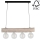 Candelabro suspenso TRABO 4xE27/60W/230V pinho - certificado por FSC