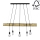 Candelabro suspenso TRABO 5xE27/60W/230V pinho - certificado por FSC