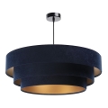Candelabro suspenso TRINITI 1xE27/60W/230V azul/amarelo