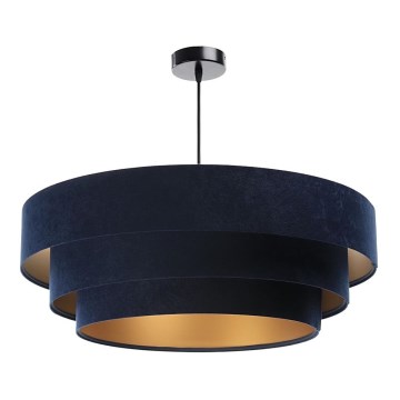 Candelabro suspenso TRINITI 1xE27/60W/230V azul/amarelo