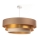 Candelabro suspenso TRINITI 1xE27/60W/230V bege/dourado