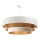 Candelabro suspenso TRINITI 1xE27/60W/230V branco/dourado