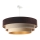 Candelabro suspenso TRINITI 1xE27/60W/230V castanho/bege/dourado