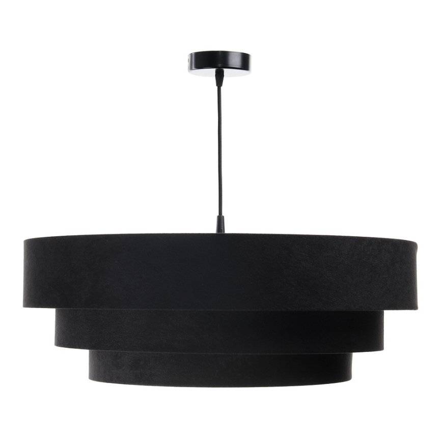 Candelabro suspenso TRINITI 1xE27/60W/230V preto/dourado