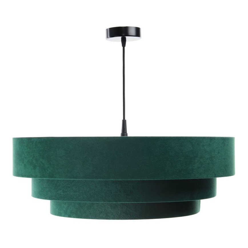 Candelabro suspenso TRINITI 1xE27/60W/230V verde/dourado