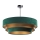 Candelabro suspenso TRINITI 1xE27/60W/230V verde/dourado