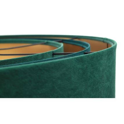 Candelabro suspenso TRINITI 1xE27/60W/230V verde/dourado
