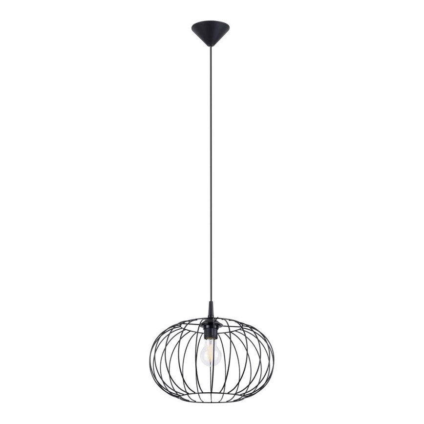 Candelabro suspenso TSUNO 1xE27/15W/230V preto