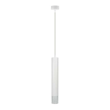 Candelabro suspenso TUBI 1xGU10/8W/230V branco