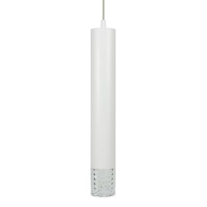 Candelabro suspenso TUBI 1xGU10/8W/230V branco