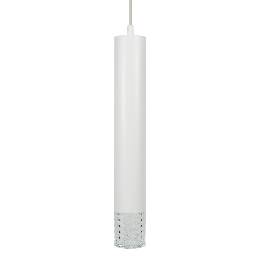 Candelabro suspenso TUBI 1xGU10/8W/230V branco