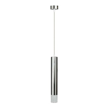 Candelabro suspenso TUBI 1xGU10/8W/230V cromado brilhante