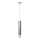Candelabro suspenso TUBI 1xGU10/8W/230V cromado brilhante