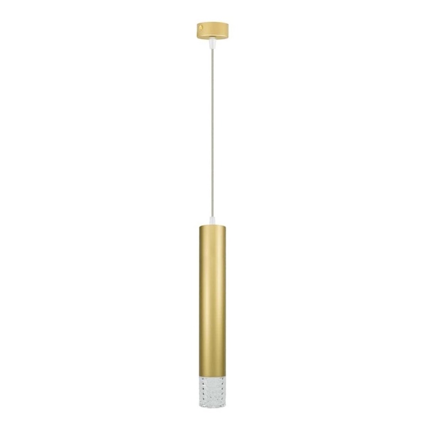 Candelabro suspenso TUBI 1xGU10/8W/230V dourada