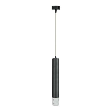 Candelabro suspenso TUBI 1xGU10/8W/230V preto