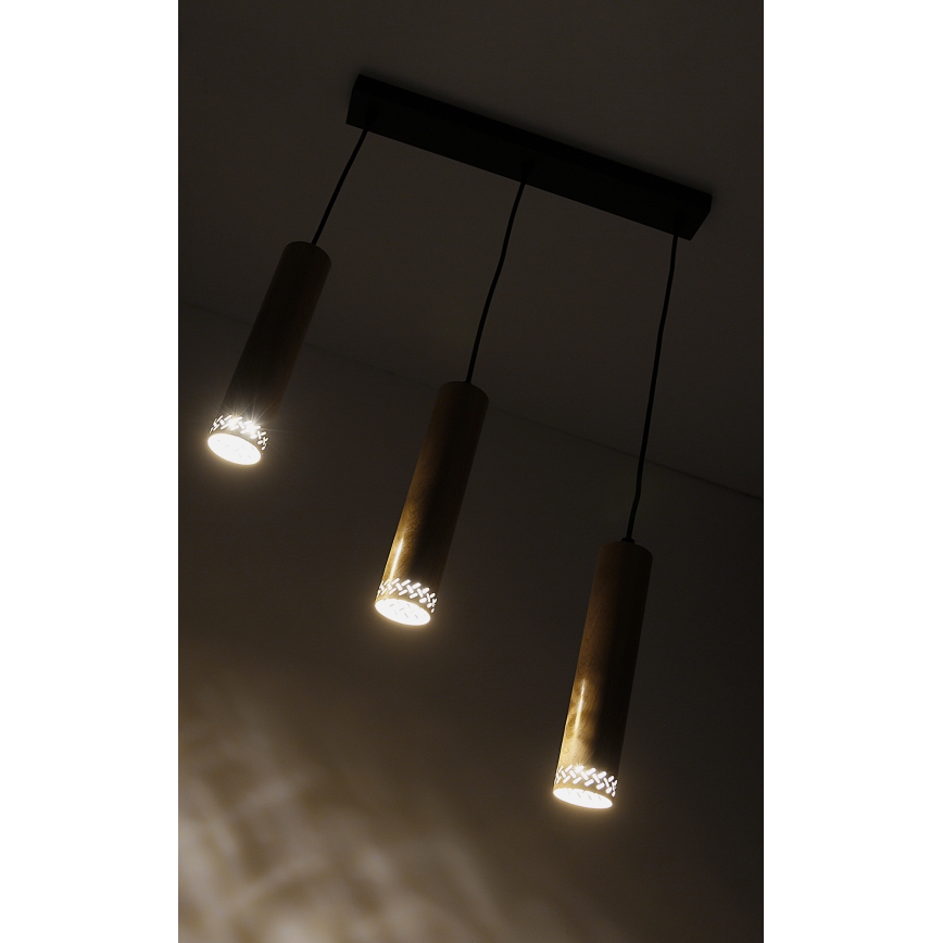 Candelabro suspenso TUBO 3xGU10/25W/230V