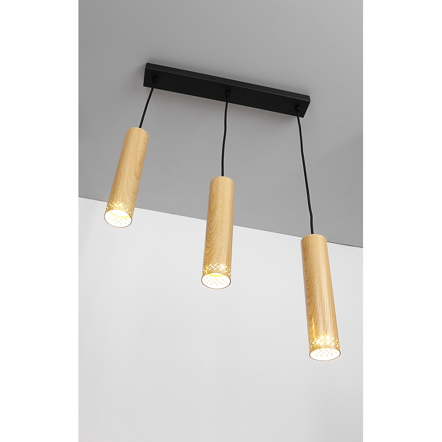 Candelabro suspenso TUBO 3xGU10/25W/230V