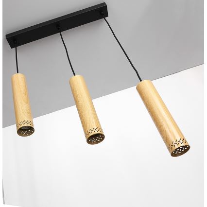 Candelabro suspenso TUBO 3xGU10/25W/230V
