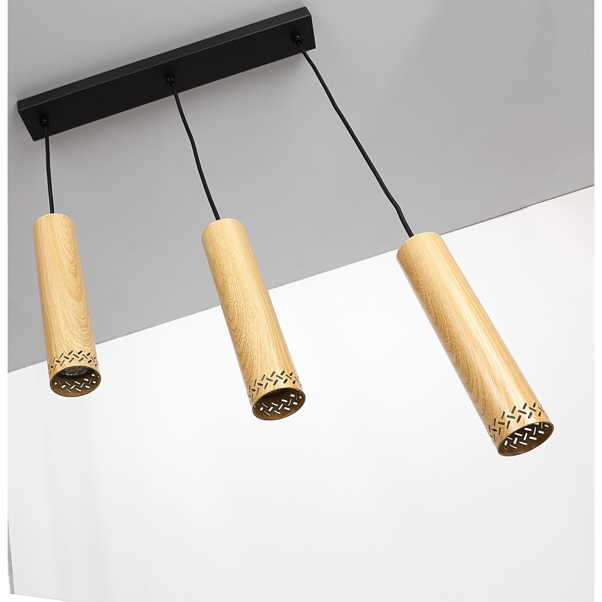 Candelabro suspenso TUBO 3xGU10/25W/230V