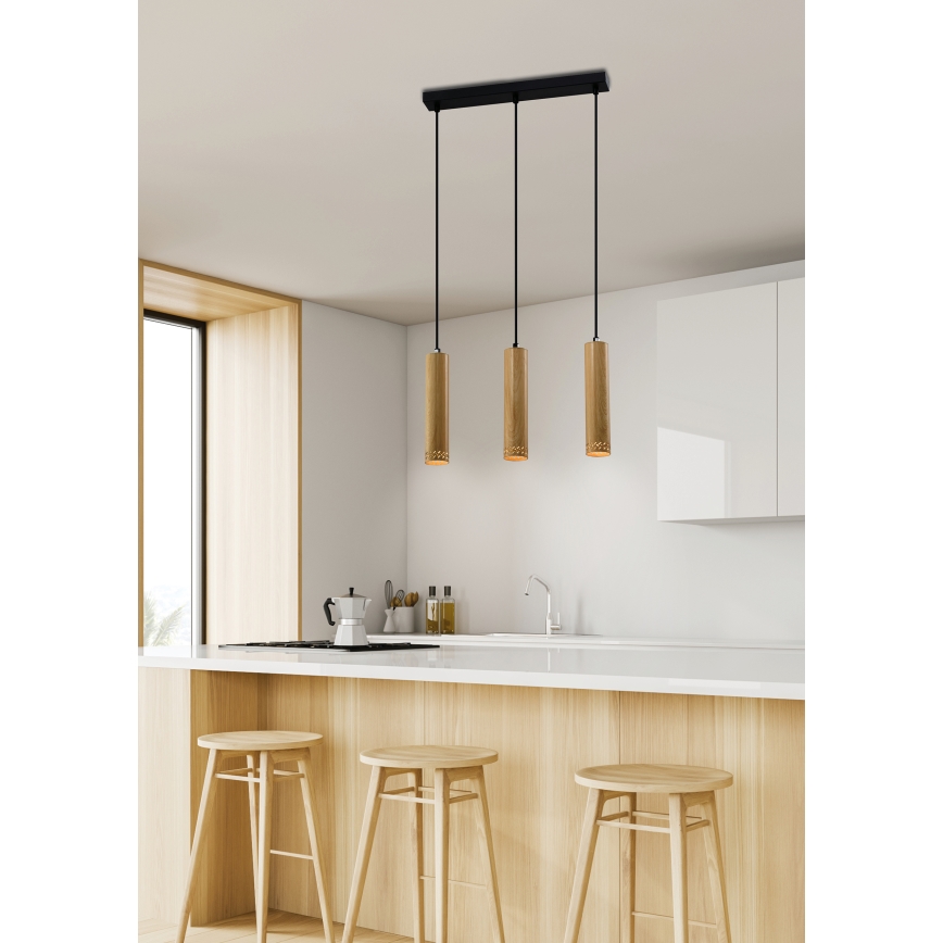 Candelabro suspenso TUBO 3xGU10/25W/230V