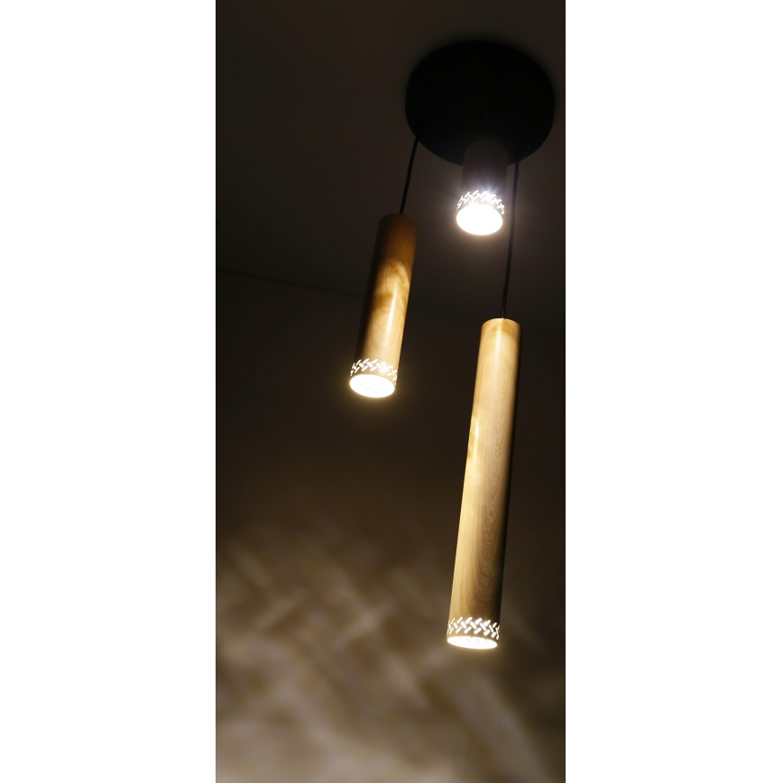 Candelabro suspenso TUBO 3xGU10/25W/230V