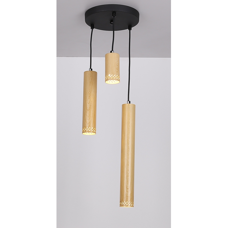 Candelabro suspenso TUBO 3xGU10/25W/230V