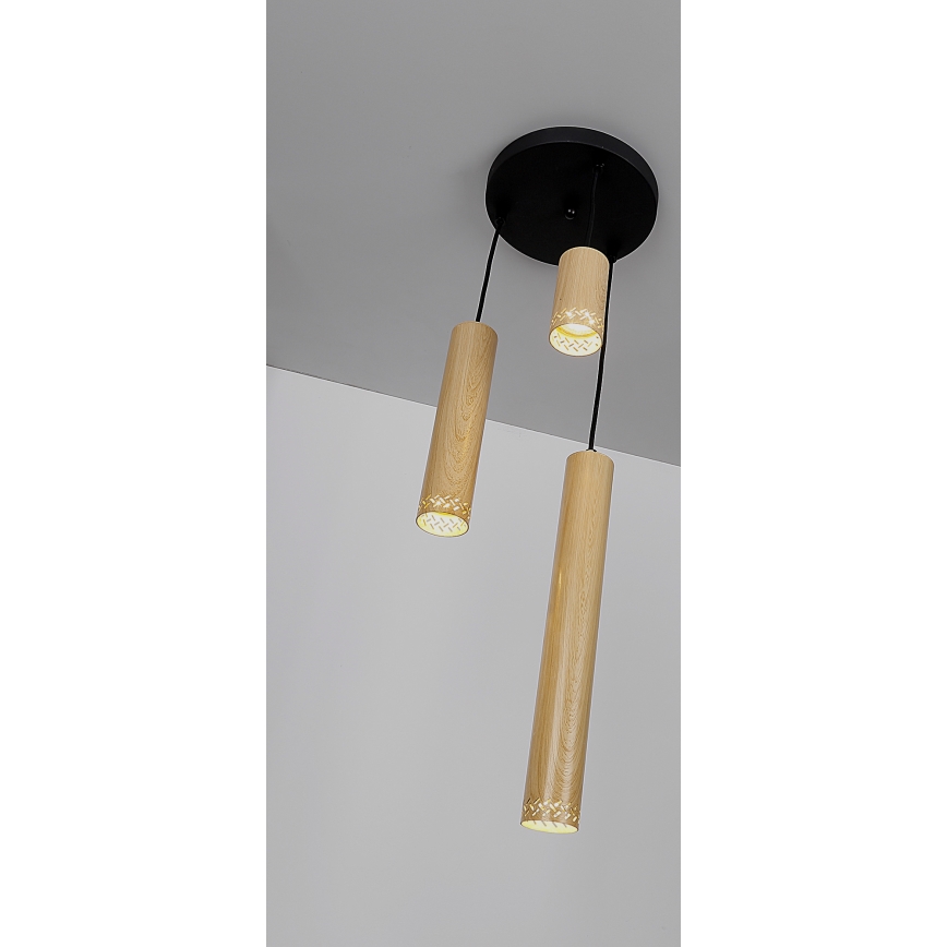 Candelabro suspenso TUBO 3xGU10/25W/230V
