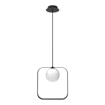 Candelabro suspenso TULA 1xG9/28W/230V angular preto