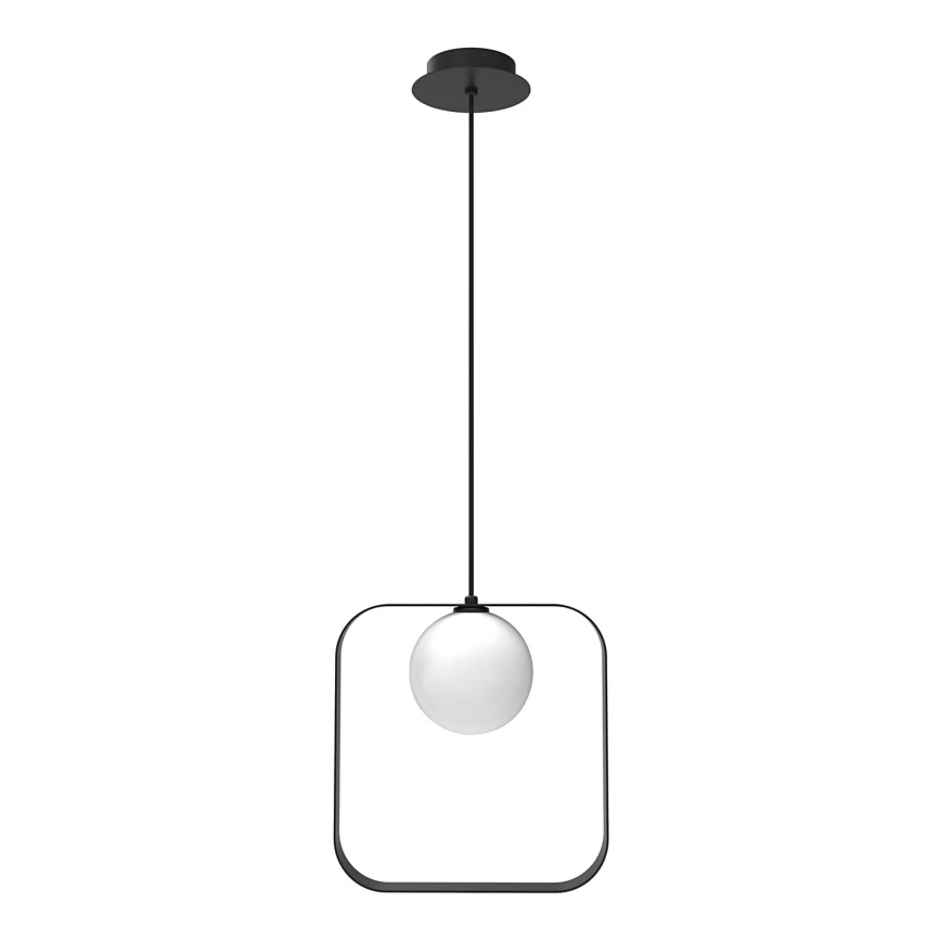 Candelabro suspenso TULA 1xG9/28W/230V angular preto