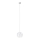 Candelabro suspenso TULOS 1xE27/60W/230V branco
