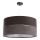 Candelabro suspenso TWIST 1xE27/60W/230V castanho/prateado
