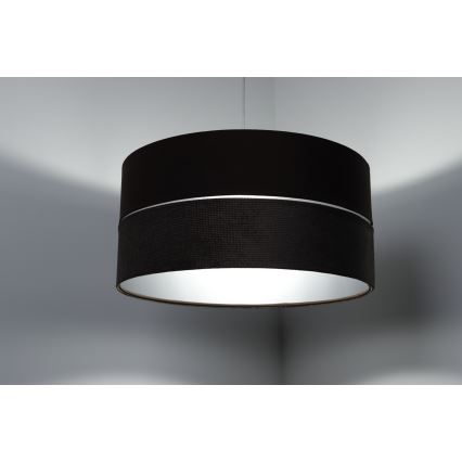 Candelabro suspenso TWIST 1xE27/60W/230V castanho/prateado