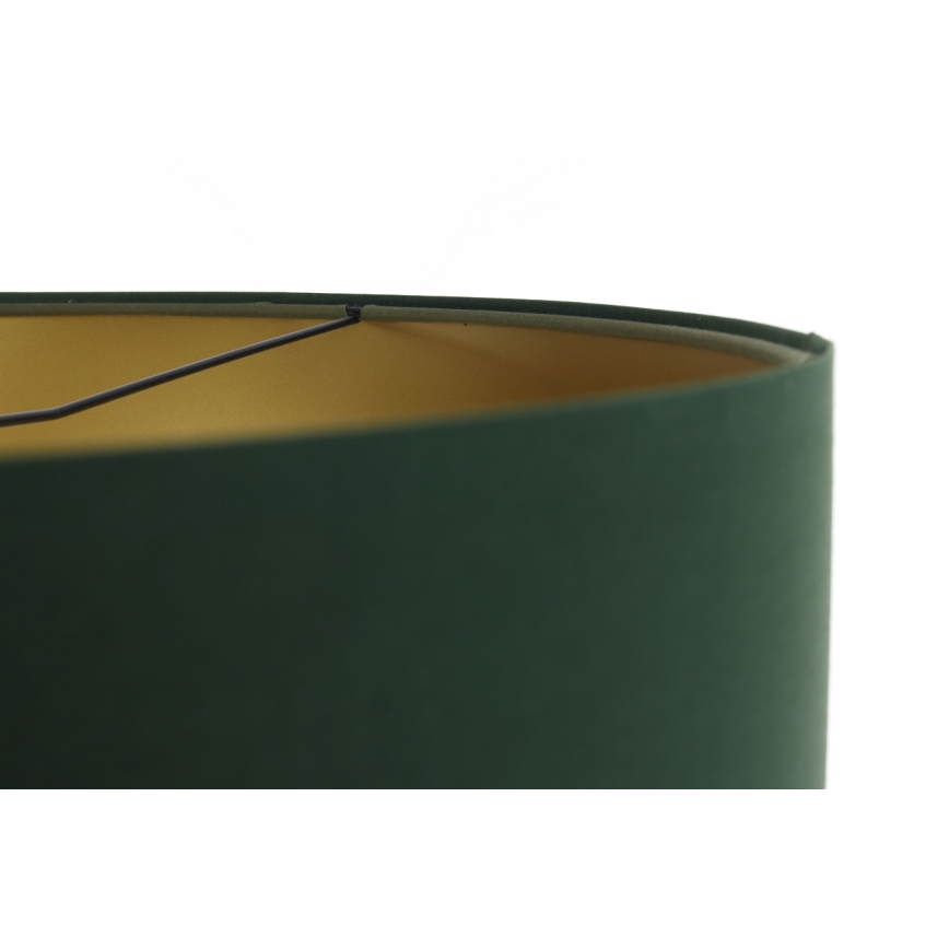 Candelabro suspenso TWIST 1xE27/60W/230V verde/dourada