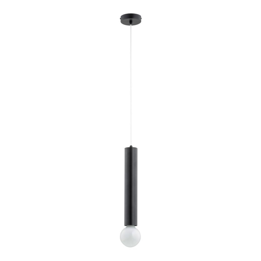 Candelabro suspenso TWISTER 1xE27/60W/230V preto