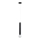 Candelabro suspenso TWISTER 1xE27/60W/230V preto