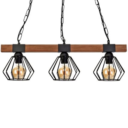 Candelabro suspenso ULF 3xE27/60W/230V